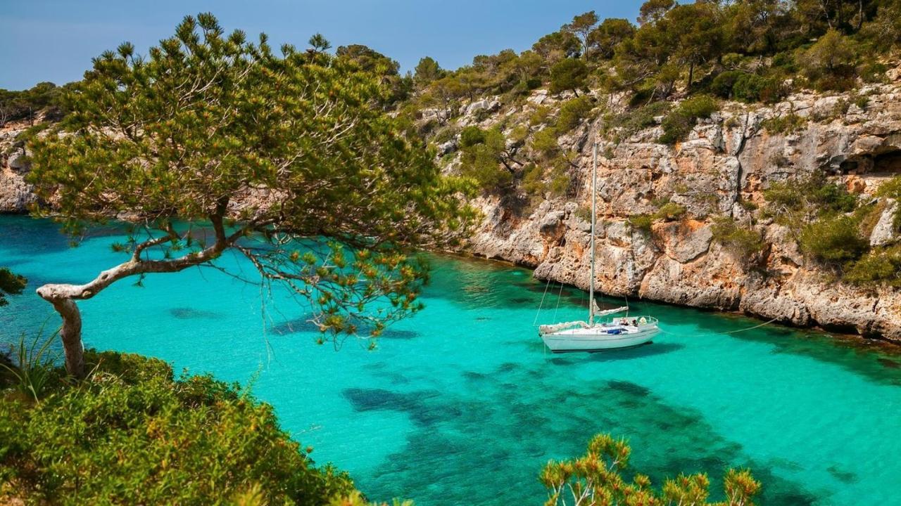 * Casa del Diamante - Meer- und Buchtblick VILLA * Cala Pi  Exterior foto